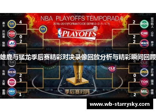 雄鹿与猛龙季后赛精彩对决录像回放分析与精彩瞬间回顾
